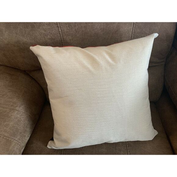 Let It‎ Snow Red Black Throw Pillow Cover NEW - Picture 3 of 5